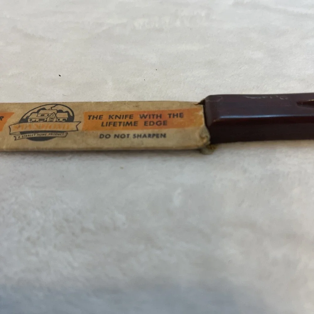 Vintage‎ Stanley Home Products inc Westfield MA utility knife 446 serrated edge